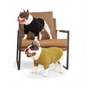 FITWARM Pets Fleece Dog Sweater Trio (3) Colors Olive/ Black/Cream NWOT Size XS